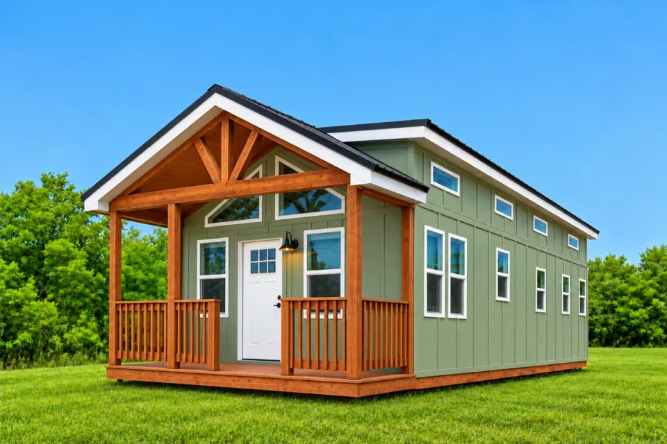 The Trailblazer park model tiny home