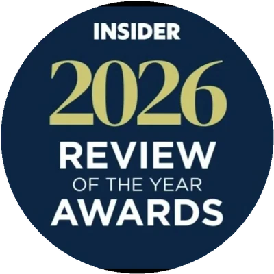 INSIDER 2026 Review of the Year Awards badge