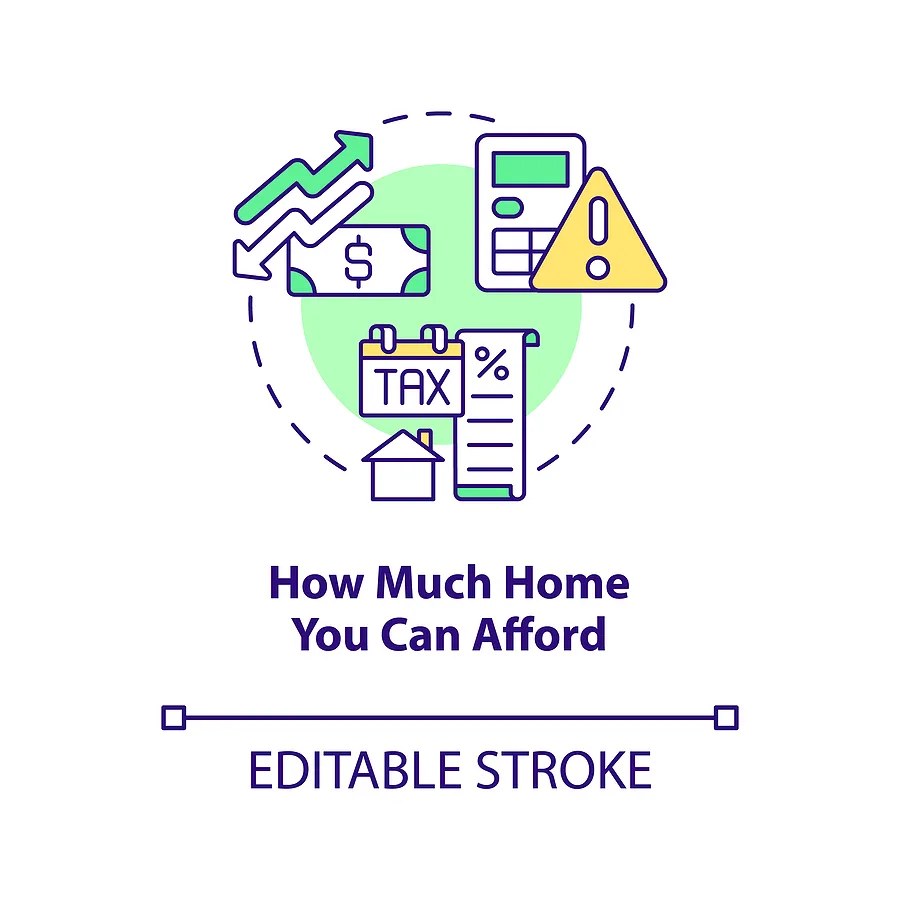 Illustration asking how much home you can afford
