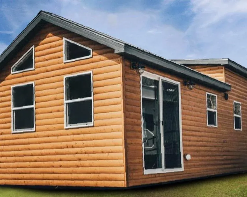 A park model tiny home delivered in the St. George, Utah area