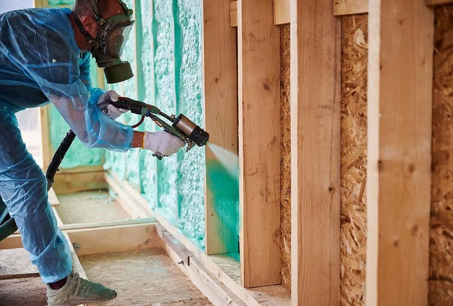 Increased insulation added to the wall framing for cold-climate tiny homes