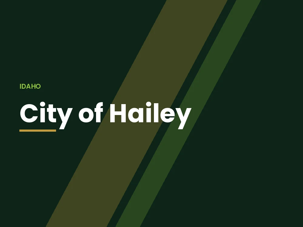 City of Hailey, Idaho