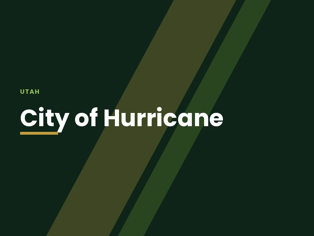 City of Hurricane, Utah